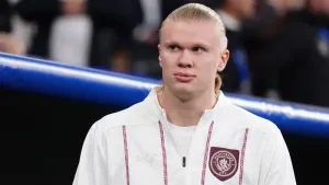 Manchester City striker Erling Haaland back in training after injury