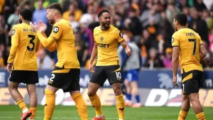 Matheus Cunha stars as in-form Wolves equal club record with win over Leicester