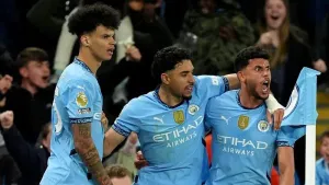 Matheus Nunes: Champions League spot is City’s ‘Premier League trophy’ this term