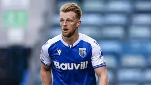 Max Clark on the spot to earn point for Gillingham against Colchester