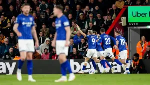 Nathan Broadhead on target as Ipswich beat Bournemouth for survival lifeline