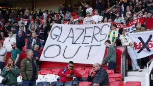 Our club matters – Man Utd fans protest against the Glazers after derby draw