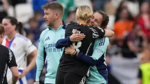 Renee Slegers ‘so proud’ as Arsenal reach Women’s Champions League final