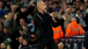 So important – Pep Guardiola delighted by late winner against Aston Villa