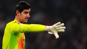 Thibaut Courtois declares himself ‘fully fit’ for Real Madrid’s clash at Arsenal