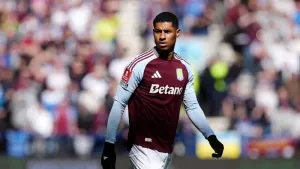 Unai Emery feels Marcus Rashford is enjoying his football again at Aston Villa