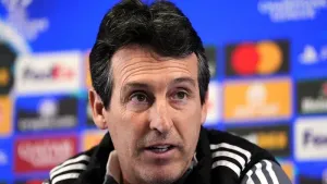 Unai Emery keen for Aston Villa to ‘write the history’ with comeback against PSG
