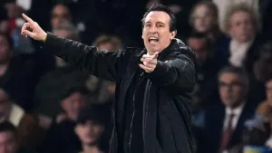 Unai Emery says PSG’s third goal does not change Villa’s task in second leg