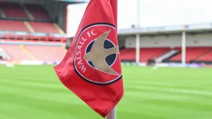 Walsall’s promotion hopes hit by narrow defeat to Accrington