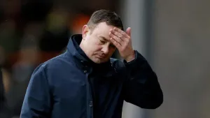 We can still stay up, insists Derek Adams despite Morecambe’s defeat to Bromley