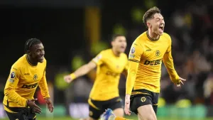 Wolves take another step towards safety as Jorgen Strand Larsen downs West Ham