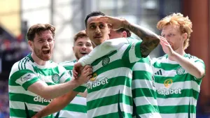 Adam Idah equalises for Celtic as Rangers are denied third straight derby win