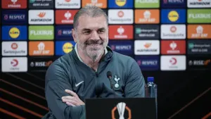 Ange Postecoglou laughs off Arsene Wenger view on Champions League qualification