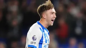 Brighton boost European hopes with late win over Liverpool