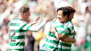 Champions Celtic now 20 points clear after hitting back to defeat Hibernian