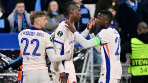 Chelsea cruise to win at Djurgarden to put one foot in Conference League final