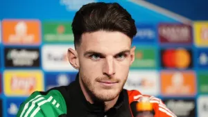 Declan Rice demands Arsenal show courage in bid to reach Champions League final