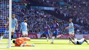 Eberechi Eze fires Crystal Palace to FA Cup glory against Man City