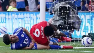Forest striker Taiwo Awoniyi needed urgent surgery after collision with post