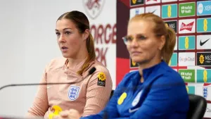 It is hard – Sarina Wiegman emotional after Mary Earps retires