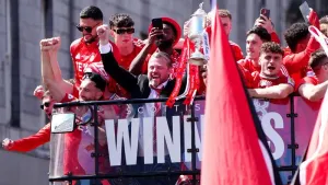 Jimmy Thelin hails ‘incredible’ reception as Aberdeen parade Scottish Cup