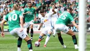 Late Manor Solomon winner earns Leeds the Championship title at Plymouth