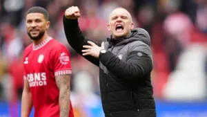 Liam Manning feels ‘every emotion imaginable’ as Bristol City book play-off spot