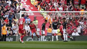 Liverpool fans taunt Arsenal but Gunners have last laugh with Anfield comeback