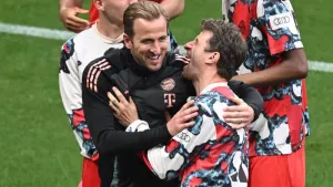 Long time coming – Harry Kane savours first trophy as Bayern Munich celebrate