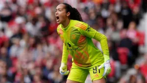 Man Utd goalkeeper Phallon Tullis-Joyce ‘astounded’ by her progress this season