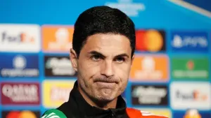 Mikel Arteta admits Arsenal have ‘gone a step backwards’ in league this season