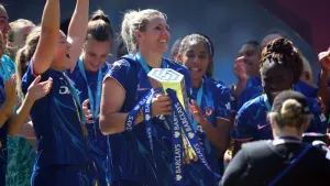 Millie Bright says there will be ‘a lot of pride’ if Chelsea do domestic treble