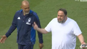 Nottingham Forest: Evangelos Marinakis’ pitch reaction demonstrated leadership