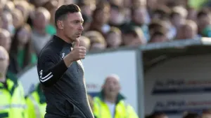 Scott Brown hails defensive effort as Ayr take first-leg play-off lead