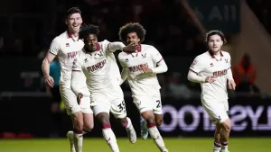 Sheffield United dream of Wembley after comfortable win over 10-man Bristol City