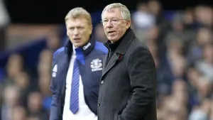 David Moyes, left, faced the impossible job when he replaced Sir Alex Ferguson as Manchester United manager (Peter Byrne/PA)