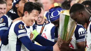 Son Heung-min says he can finally be called a ‘legend’ after Europa League win