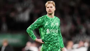 Brentford agree potential £18m deal for Liverpool keeper Caoimhin Kelleher