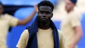 Bukayo Saka left out of England’s squad to face Andorra after knock