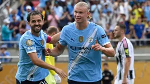 Erling Haaland hits 300th career goal as Man City cruise past Juventus