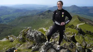 I stormed up – Rhian Wilkinson reveals Wales Euros squad from top of Yr Wyddfa