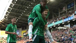 Isaac Price earns 10-man Northern Ireland victory against Iceland