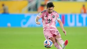 Lionel Messi’s Inter Miami played out a goalless draw with Al Ahly (Rebecca Blackwell/AP)