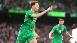 Kasey McAteer scores as Republic of Ireland and Senegal play out draw in Dublin
