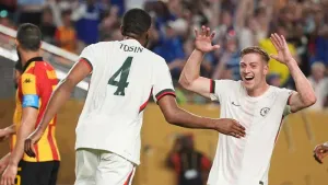 Liam Delap scores first goal for Chelsea as Blues progress to last 16