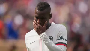 Nicolas Jackson apologises for sending off against Flamengo