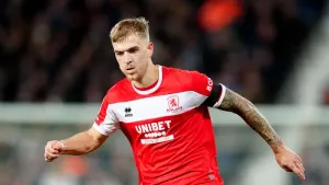 Middlesbrough’s Riley McGree (David Davies/PA)