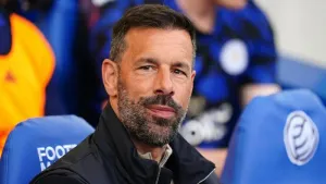 Ruud van Nistelrooy has left his position as Leicester manager (Zac Goodwin/PA)