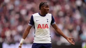 Tottenham complete permanent signing of Mathys Tel on six-year deal