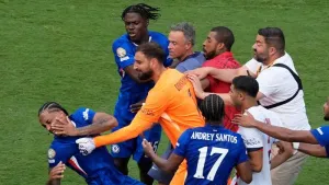 Joao Pedro says Paris St Germain ‘lost their heads’ after Club World Cup final